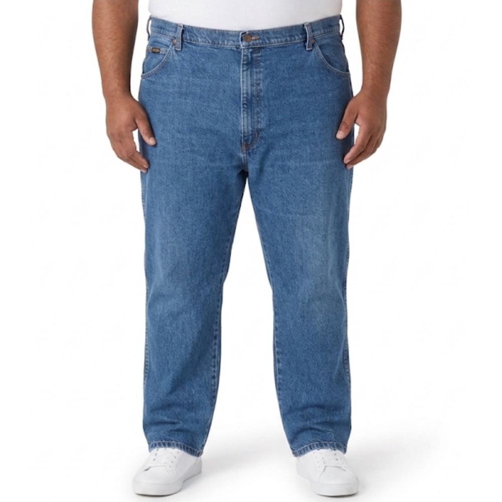 Wrangler Men's Jeans 42x30 Regular Fit straight leg workwear cowboy rodeo cotton